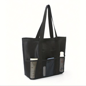 Borsa tote in tessuto a rete Qetesh, borsa a mano di grande capacità con logo e colore personalizzabili, adatta per lo sport e <span class=keywords><strong>la</strong></span> vita quotidiana - Product Image 4