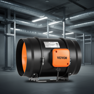 Ventilador de Extracción en Línea Vevor de 8 Pulgadas, Control de Velocidad Variable EC, Kit de Ventilador HVAC, 2500 RPM, Rodamiento de Bolas, 110-240V - Product Image 2