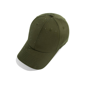 Unisex 6-Panel Solid Baseball Cap 100% Polyester <b>Waterproof</b> Twill <b>Hat</b> for Men Women Hiking Travel Sun Protection All Seasons - Product Image 3