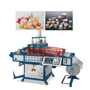 Nhựa nhỏ Pastry khay thermoforming nhà sản xuất máy bops nhựa thermoforming máy