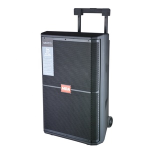 Bán buôn MBA JD-715 15 "Hộp gỗ 200 Wát công suất cao di động không dây xe đẩy hoạt động sân khấ<span class=keywords><strong>u</strong></span> loa đa chức năng loa - Product Image 3