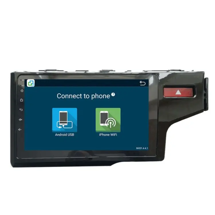 9 "IPS מסך 2 דין אנדרואיד 10 אוטומטי רדיו רכב נגן DVD עבור הונדה ג 'אז FIT 2014 2015 2016 2017 יד ימין נהיגה