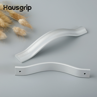 Tirador de aluminio Hausgrip para gabinetes de cocina y cajones, diseño de barra en T larga para dormitorio y almacén, tirador moderno para puertas de muebles