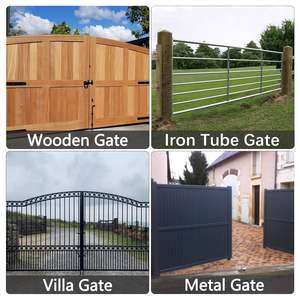 Roues de porte de clôture <span class=keywords><strong>Roulette</strong></span> de 6/8 pouces <span class=keywords><strong>pour</strong></span> portes de tuyaux en métal <span class=keywords><strong>Ressort</strong></span> de rotation à 360 ° Absorbant les chocs Heavy Duty avec vis et clé - Product Image 4