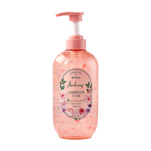 Crème de bain hydratante et nourrissante au parfum longue durée de fleurs de cerisier Sakura, gel douche au collagène et pétales - Product Image 4