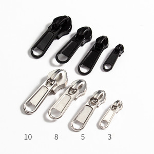 SAS Zipper Supplier Extraíble Portable Zip Pull Oro Plata Negro Desmontable Zipper Head Slider <span class=keywords><strong>Puller</strong></span> - Product Image 6
