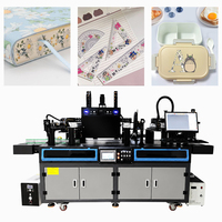 Imprimante Jucolor UV à passage unique avec tête d'impression Ricoh Gen5 pour impression rapide de gobelets à thé au lait personnalisés, boîtes à repas, cartes PVC