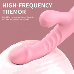 Bluetoothアプリ制御バイブレーター 女性用クリトリス刺激器 スラスト式セックストイ 女性用Gディルド Gスポットパンティー - Product Image 3
