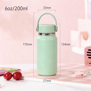 Mini Vaso Térmico <span class=keywords><strong>de</strong></span> 6oz, Ligero y Antiderrames para Bebidas Frías y Calientes, Mantiene la Temperatura <span class=keywords><strong>de</strong></span> 6 a 12 Horas, 304, Mini Vasos Compactos para Niños - Product Image 2