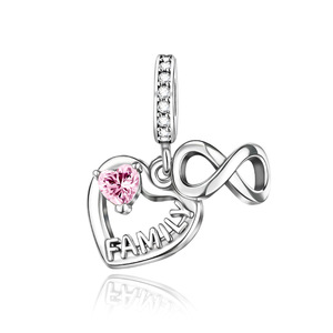 <span class=keywords><strong>Dijes</strong></span> Colgantes de Cobre con Forma de Corazón 'Te Amo' <span class=keywords><strong>para</strong></span> Mujer, Compatibles con <span class=keywords><strong>Pulseras</strong></span> y Collares, Regalo <span class=keywords><strong>para</strong></span> Mamá y Papá - Product Image 6