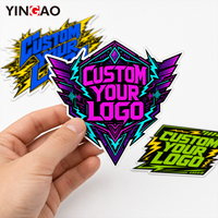 Autocollants personnalisés avec logo graffiti, vinyle imperméable découpé sur mesure, étiquettes de bagages personnalisées, autocollants pour skateboard, décalcomanies autocollantes pour entreprises