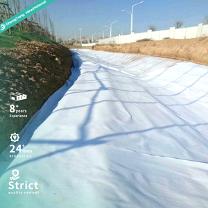 <span class=keywords><strong>Géotextile</strong></span> non tissé en fibres courtes de 300 g pour le <span class=keywords><strong>drainage</strong></span>, la filtration et la séparation des sols en génie civil - Product Image 1