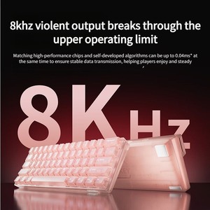 Clavier de jeu Esport DAREU COOL60 à commutateur magnétique filaire 0,01 mmRT 8 kHz Faible latence pour CSGO/<span class=keywords><strong>LOL</strong></span>/FPS - Product Image 5