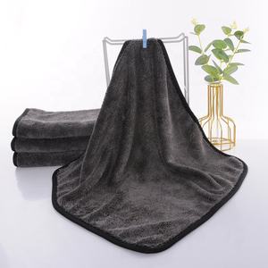 Toalla giratoria, toalla absorbente para lavado de coches, paño de limpieza de coches de microfibra automotriz, toalla de coche de 600gsm 40*40cm - Product Image 2