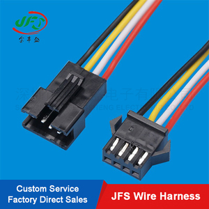 15CM JST SM 2-pins stekker mannelijk vrouwelijk PVC-mantel verzinkt koperen geleider draadconnector kabel pigtail stekker voor LED-stripverlichting - Product Image 2