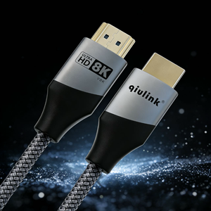 Câble <span class=keywords><strong>HDMI</strong></span> Qiulink 8K 2.1 48 Gbps UHD, compatible <span class=keywords><strong>Dolby</strong></span> <span class=keywords><strong>Vision</strong></span> HDR10 eARC pour TV, ordinateur portable, projecteur - Product Image 3