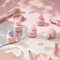 En stock – Flacon de vernis à ongles gel rose unique de 16 ml, personnalisé, vente en gros d'usine, contenant en verre brillant pour huile à ongles liquide