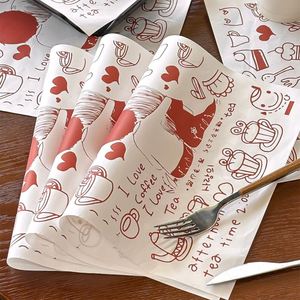 Papel de Envolver para Panadería, Personalizado con Logotipo, Ecológico, Desechable, Biodegradable, Reciclable, de Grado Alimenticio, Recubierto de PE, Resistente a la Grasa - Product Image 5