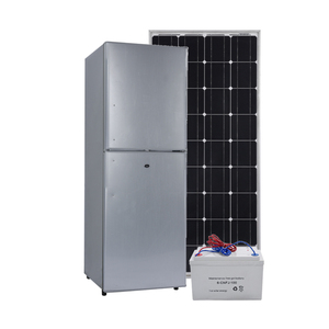 Réfrigérateur solaire <span class=keywords><strong>Juka</strong></span> BCD-218 à dégivrage manuel grande capacité, ODM OEM, pour la conservation des aliments frais - Product Image 1