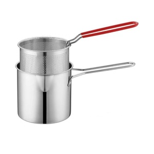 <span class=keywords><strong>Friteuse</strong></span> Ronde Multifonction en Acier Inoxydable avec <span class=keywords><strong>Panier</strong></span> Filtrant – Idéale pour Friture et Égouttage – Nouveauté Très Demandée - Product Image 5