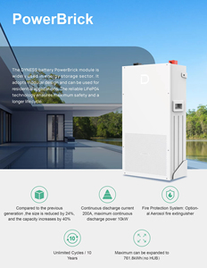 Sistema Solar Híbrido Powerbrick de 15kw con Batería de Litio Ferrofosfato de Grado A para Sistemas de Energía Solar y Almacenamiento de Energía en el Hogar - Product Image 5