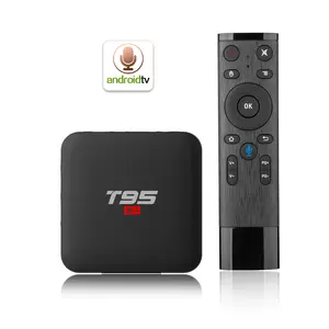 TV Box Pintar T95 S1 Amlogic S905W, TV Box Android 7.1 2GB16GB 4K H.264 Pemutar Media HD T95S1 2.4G Wifi Tanpa Kabel