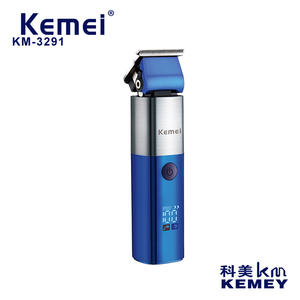 เครื่องตัดผมไฟฟ้าดิจิตอล Kemei รุ่น KM 3291 แบบชาร์จ USB มอเตอร์ไร้แปรงถ่าน สำหรับผู้ชาย - Product Image 3