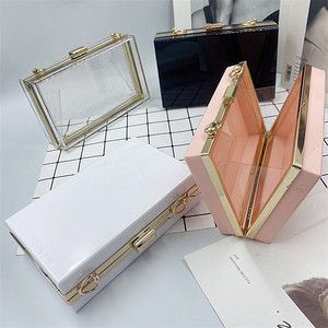 Túi Ly Hợp Buổi Tối Acrylic, Khung Ly Hợp Với Bìa Hộp Nhựa, Phần Cứng Khung Ví - Product Image 6