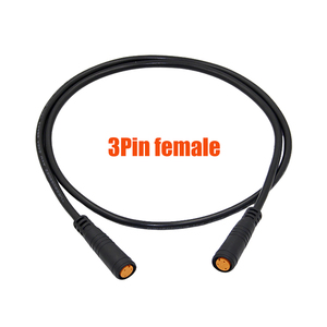 Conector de cable de 8 pines M8 de 3 pines, resistente al agua, de cobre, para exteriores, adaptador macho-hembra para piezas industriales de bicicletas eléctricas. - Product Image 5