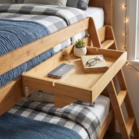 GL Custom Bedside Storage Regale Tablett Bett Beistell tisch Floating Nights tand Organizer Verstellbares Bambus bett für Bed Top Etagen bett