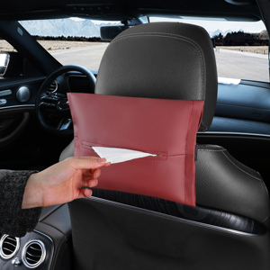 Porte-mouchoirs de <span class=keywords><strong>voiture</strong></span> de luxe YECAI, boîte à mouchoirs en <span class=keywords><strong>cuir</strong></span> légère, accessoires de décoration de <span class=keywords><strong>voiture</strong></span> multifonctionnels - Product Image 2