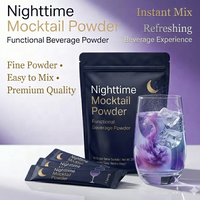 Polvo para Mocktail del Sueño OEM, Mezcla de Bebida para el Bienestar Nocturno, Polvo de Magnesio para la Relajación, Proveedor de Marca Privada, Bebida para Apoyar el Sueño