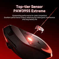 VGN Dragonfly 3 MASTER GT Mouse Gaming Nirkabel Ringan Tri-mode dengan Daya Tahan Baterai Lama dan Kontroler Unggulan 54L15 PAW3995