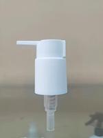 Bouteilles à pompe à lotion anti-déversement en plastique de 22 mm, 24 mm, 28 mm avec bec long mat, col de serrage gauche/droite et ressort de dosage 1 cc
