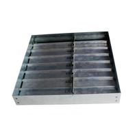Clapet anti-retour carré pour système de ventilation CVC, clapet anti-retour d'air carré pour conduits