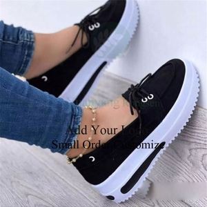 Zapatillas de Skateboard para Mujer, con Cordones, Estilo Chunky, para Caminar, 134 Canton Fair - Product Image 5