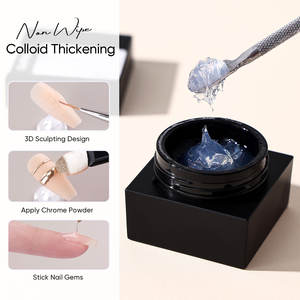 Vernis à ongles semi-solide en gel chromé de haute qualité, vegan, écologique, de marque privée, sans HEMA/TPO, de la marque Hanyi Premium - Product Image 1