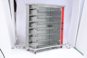 Four de boulangerie commercial électrique pour l'industrie de la boulangerie Four de rôtissoire de poulet 6-Rold à vendre - Product Image 2