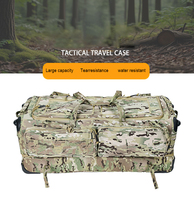Sac à roulettes tactique camouflage extra large, robuste, grande capacité, en nylon imperméable, pour les sports tactiques
