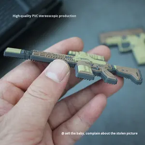 SIG SAUER Q Version Weapon XM7 Assault Rifle for Mini PVC Badge Creative Morale Badge Made in China - Product Image 4