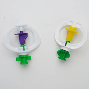 Aspersor Automático Giratorio de 360 Grados Serie Mariposa, 1/2 Pulgada de Diámetro, Material POM, para Riego Agrícola/Jardín/Césped - Product Image 3