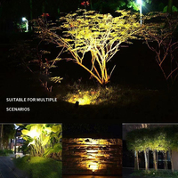 Lampu Taman LED luar ruangan, lampu taman LED Modern tahan air 220-240V Gu10