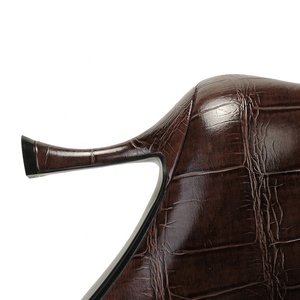 Bottes stiletto western sur le genou pour femmes bout pointu fermeture à enfiler bottes de fête Design classique commande en gros - Product Image 6