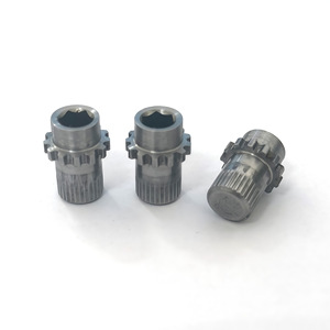 Tuercas hexagonales ciegas personalizadas M4 M6 M8 de acero al carbono métrico, tuercas en T roscadas moleteadas para piezas de maquinaria - Product Image 2