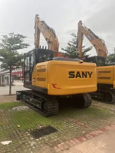12 Ton <b>Used</b> SANY SY125C Crawler <b>Excavator</b> Excellent Condition Isuzu Engine PLC Gear Pump Bearing Low Price China - Product Image 2