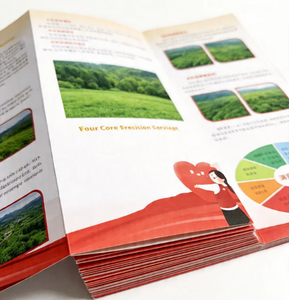 Brochure personnalisée à 3 volets, catalogue à prix abordable, <span class=keywords><strong>d</strong></span>épliant pour petites entreprises, impression sur carton pour prospectus - Product Image 5