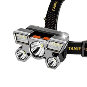 Led Headlamp 5 <b>Lights</b> <b>Rechargeable</b> 2000Mah Battery Adjustable Brightness Outdoor <b>Work</b> <b>Light</b> Rotatable Headband - Product Image 2