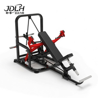 Máquina de Press de Pecho y Hombros Ajustable con Carga de Discos y Brazos Independientes para Entrenamiento de Fuerza en Gimnasios Comerciales