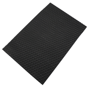 Semelles et semelles extérieures personnalisées en mousse EVA noire à motif circulaire, antidérapantes, durables, épaisseur <span class=keywords><strong>6</strong></span>-20 mm, semelle EVA - Product Image 1