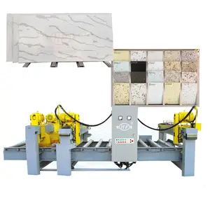 Machine For Making Quartz Panels Granite Marble Quartz Slab Scissor Lifter Artificial Stone Production Line